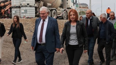 40 процента от изпълнението на трасето между ж к Хаджи Димитър