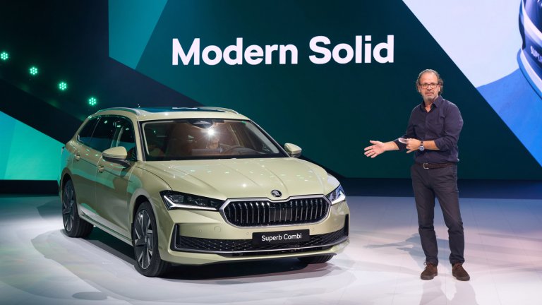 Новата Skoda Superb блесна с още по-изискан дизайн и луксозен интериор