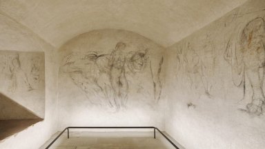 Тайна стая, изрисувана от Микеланджело, отваря за  първи път за посетители (видео)