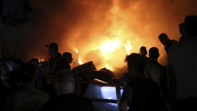 С растящия брой на жертвите в Газа пропалестински демонстранти организираха