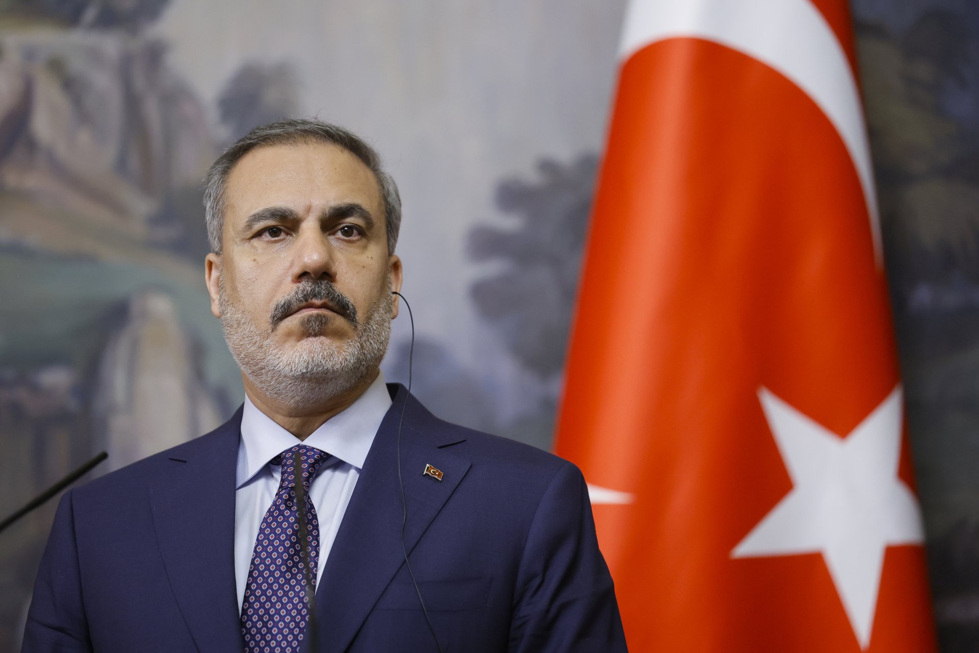 Турският външен министър Хакан Фидан