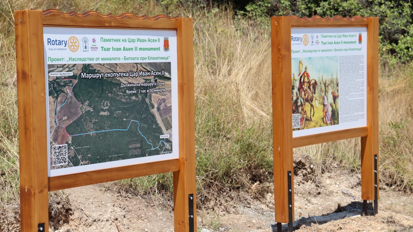 Екопътека в парк "Кенана" разказва за царе и ханове 