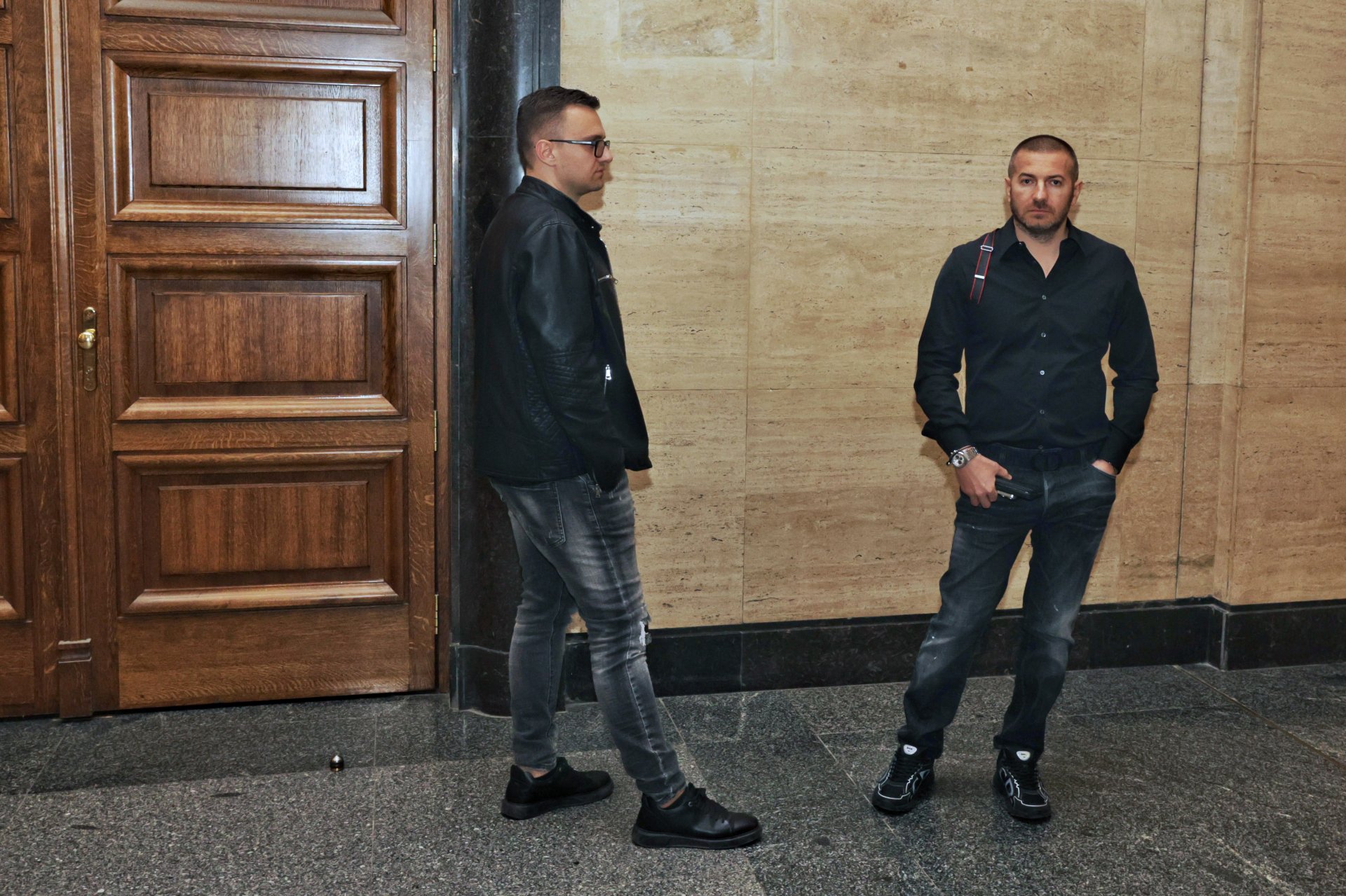 Обвиняеми са собственикът на "ТАД Груп" Иван Тодоров (дясно) и служителят в компанията Кристиян Бойков (ляво)