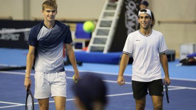 Младите Милев и Нестеров донесоха първа българска победа на Sofia Open 2023