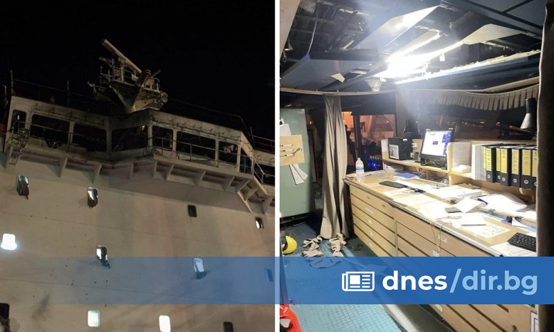 Врагът продължава терора над цивилното корабоплаване. Изстреляна бе противорадарна ракета