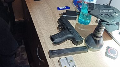 Снимка ОДМВР Разград Малко по късно били задържани и останалите трима участници