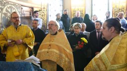 Руската църква в София отново отвори врати (снимки/видео)