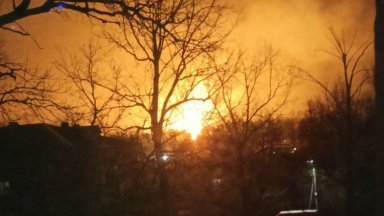 То съобщи че е получило малко след полунощ сигнал за