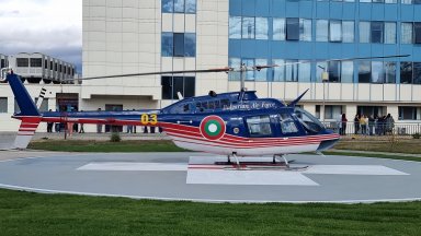 Снимка БТА Имайки първата в България лицензирана хеликоптер на площадка