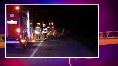 При пътния инцидент се удариха челно два леки автомобила