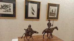 Юбилейна изложба на Георги Чапкънов "Пластика и графика" се открива в музей-галерия "Анел"