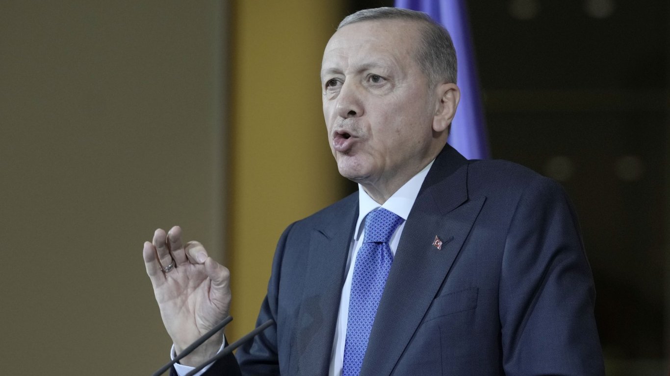 Ердоган: Мълчанието на международната общност пред атаките на Израел е срам за човечеството