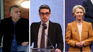 На разлепените по улици из цяла Унгария плакати са изобразени