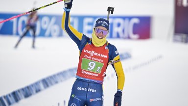 Шесто състезание и шеста различна победителка през сезона в биатлона