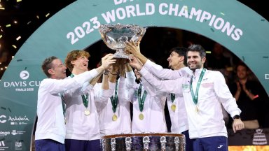 47 години по-късно: Италия сложи короната на световен шампион в тениса