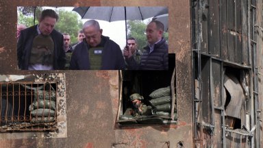 Нетаняху го заведе в кибуц атакуван от бойци на Хамас