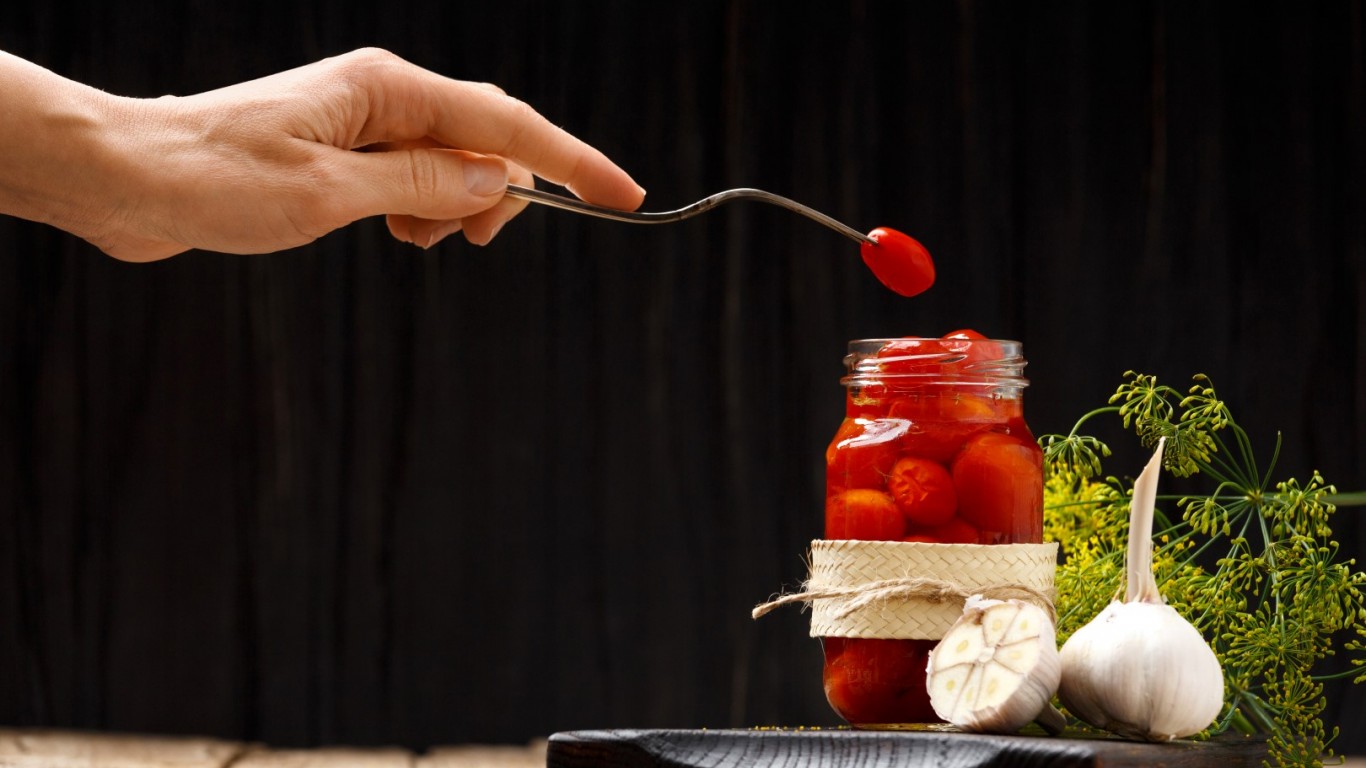 Туршия от чери доматчета