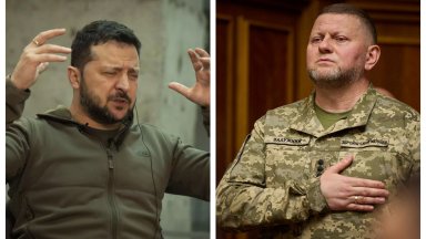 Украинските информационни агенции първи започнаха да твърдят че генерал Залужни