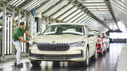 Започна производството на новата Skoda Superb в Братислава