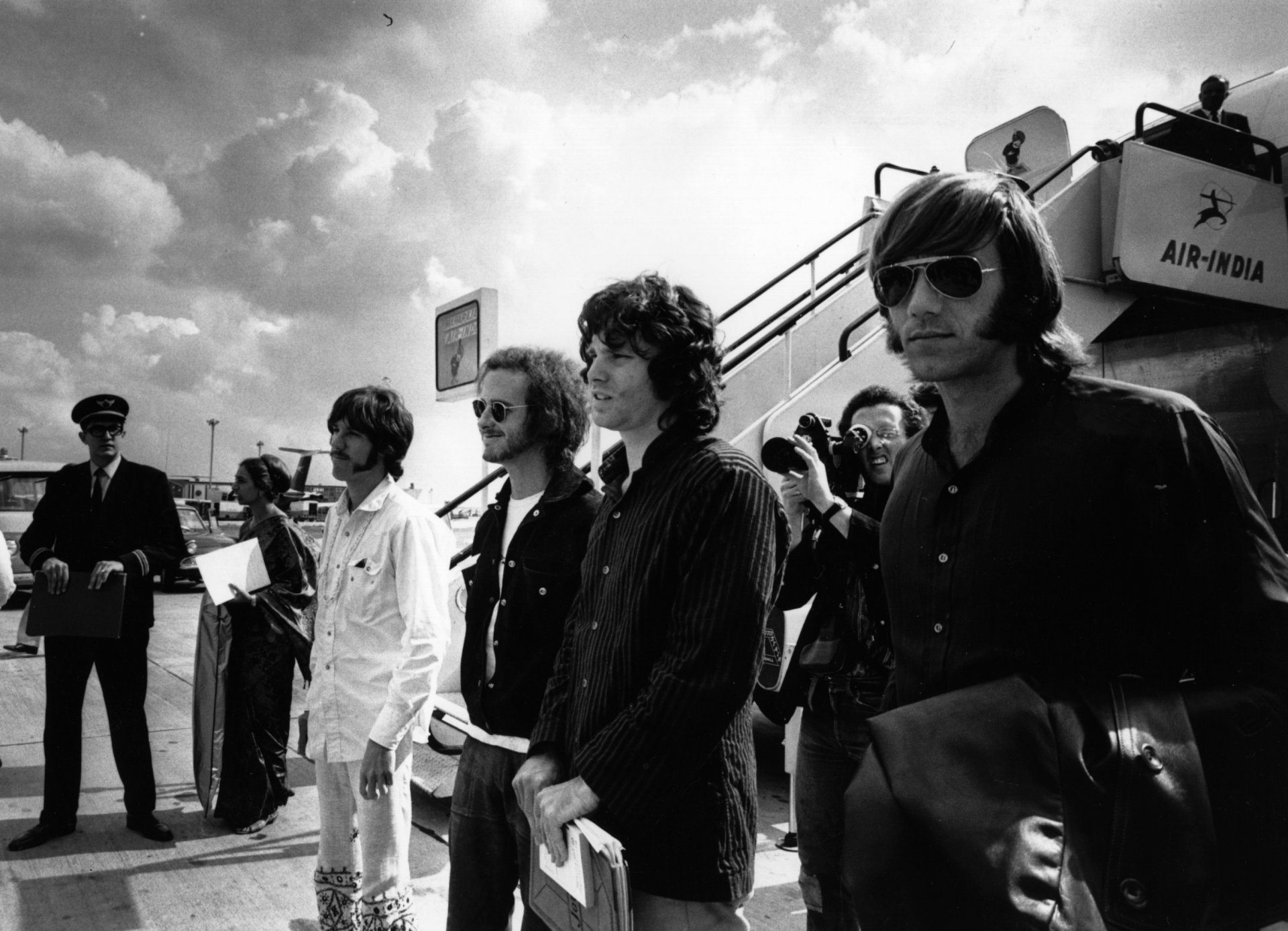 Групата на летището в Лондон през 1968 г.