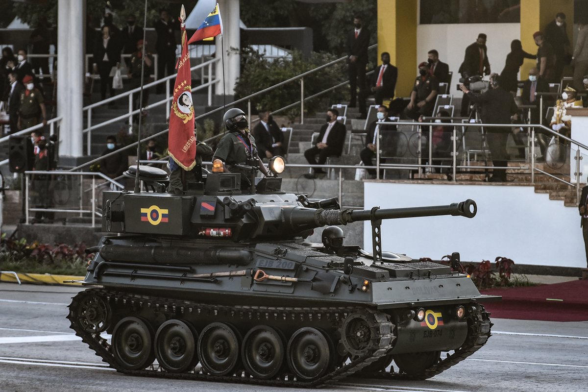 Британския лек танк Scorpion-90