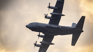 Турски военен самолет C-130 "Херкулес" се разби между Грузия и Азербайджан (видео)