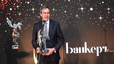 Питър Рубен бе удостоен с наградата "Банкер на годината" 2023 за стабилен растеж на ОББ в период на консолидация