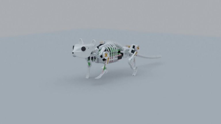 Създадоха мишка-робот (видео)