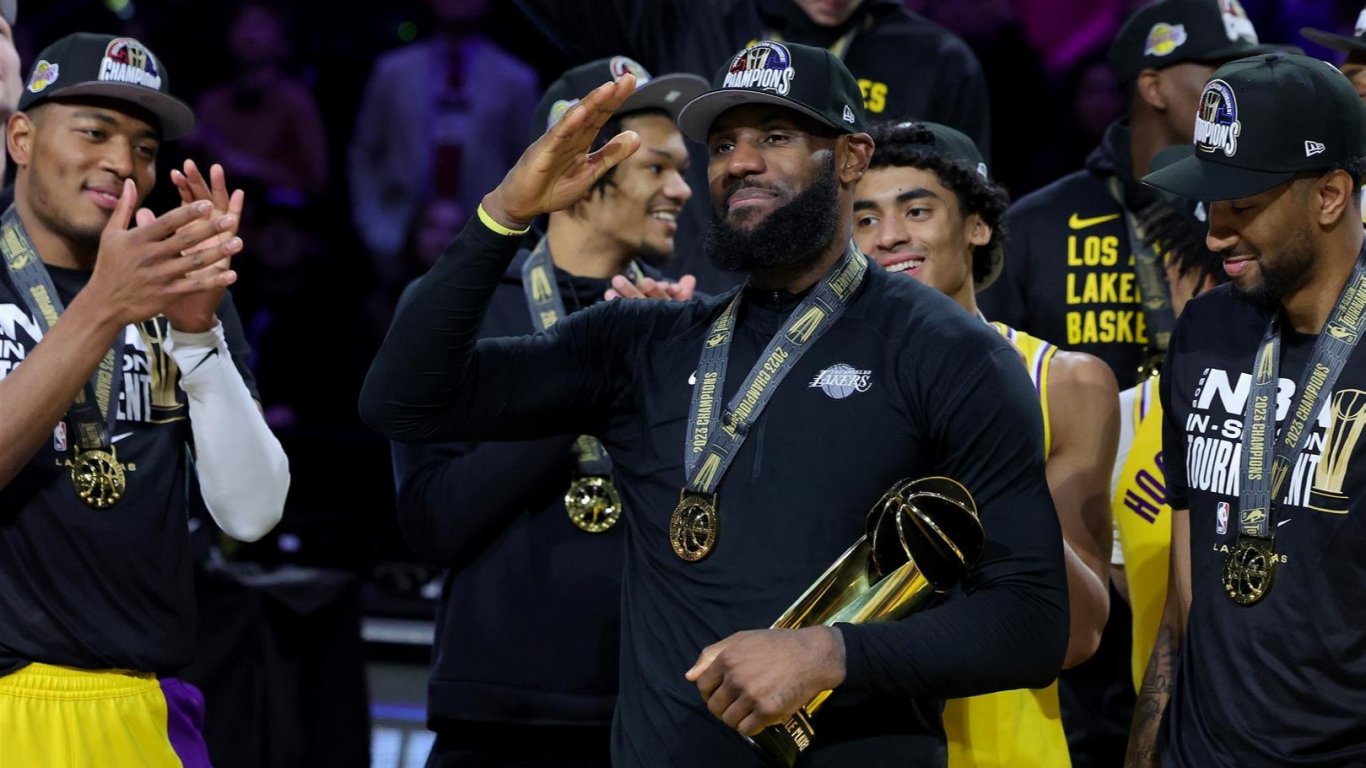 Лейкърс грабна историческата първа титла в новия турнир на НБА