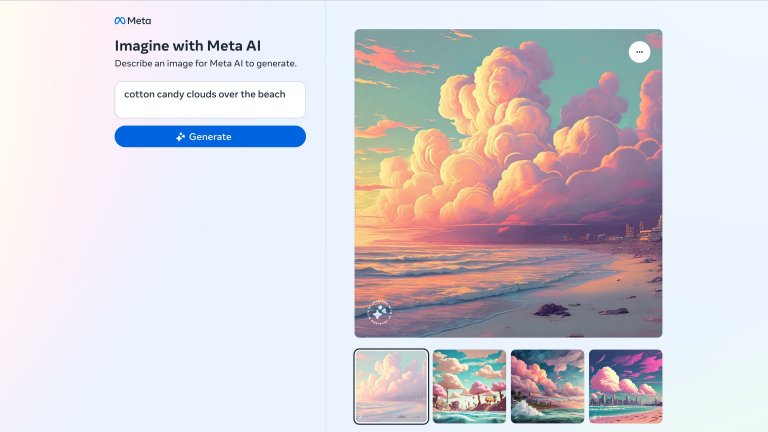 Meta също разкри AI генератор на изображения