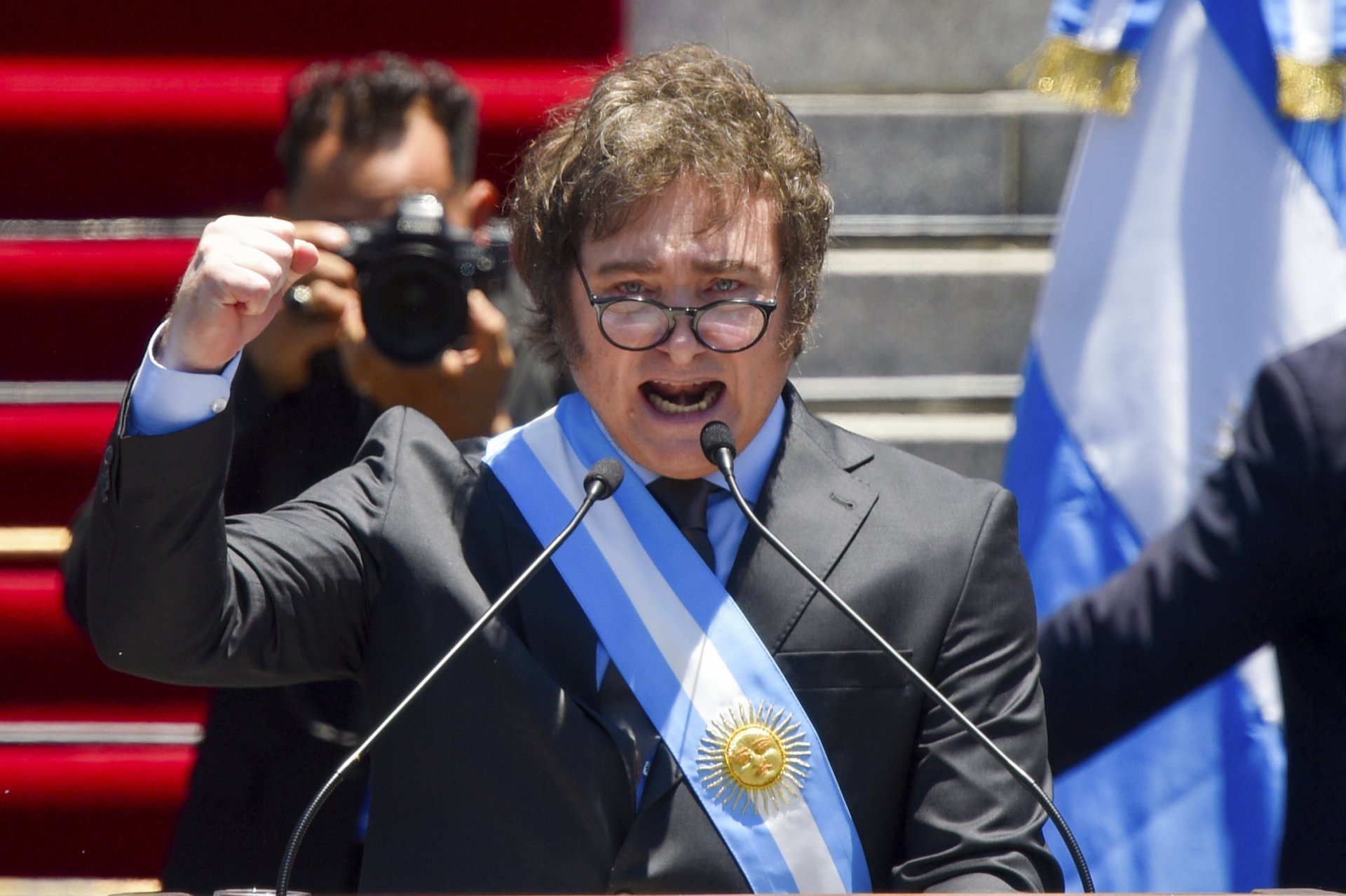 Хавиер Милей - клетвата на новия президент на Аржентина, 10 декември 2023 г.