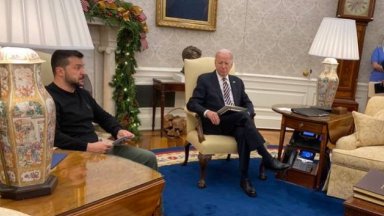 Заставаме до Украйна и свободата каза в приветствието си Байдън