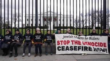 Във Вашингтон групата Еврейски глас за мир обяви че 90