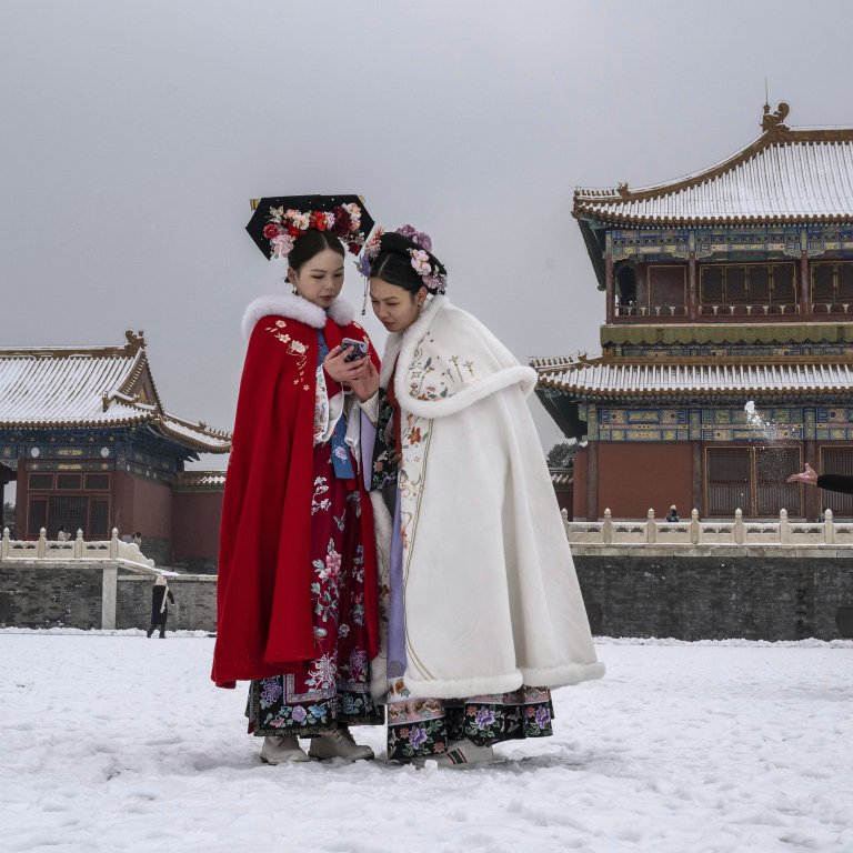 Снимки на Седмицата: Първи сняг по пекински