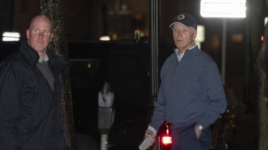 Джипът на Сикрет сървис използван за блокирането на кръстовище е