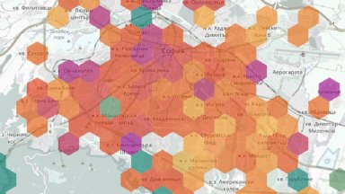 Двете измервателни станции за чистотата на атмосферния въздух на територията