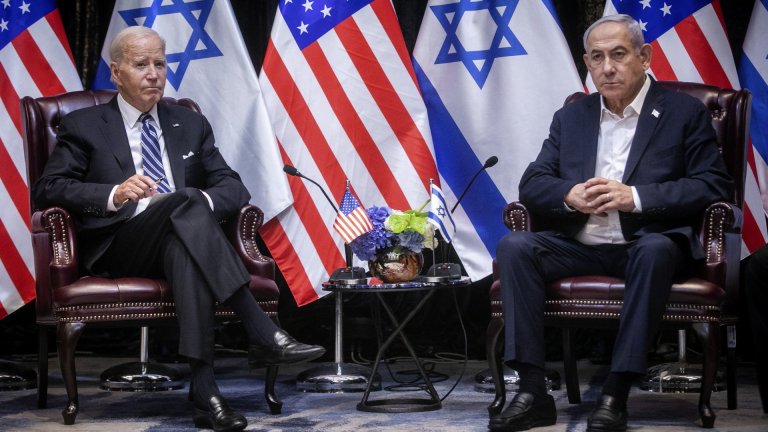 Байдън и Нетаняху обсъдиха кризата в Газа, Белият дом обяви "желязна" подкрепа за Тел Авив