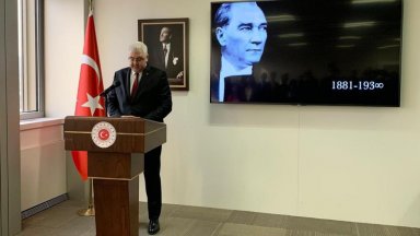 Турция изпраща за посланик в България началника на кабинета на външния министър