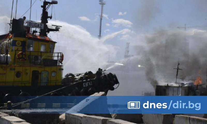 Корабът за насипни товари е пътувал към дунавско пристанище, за