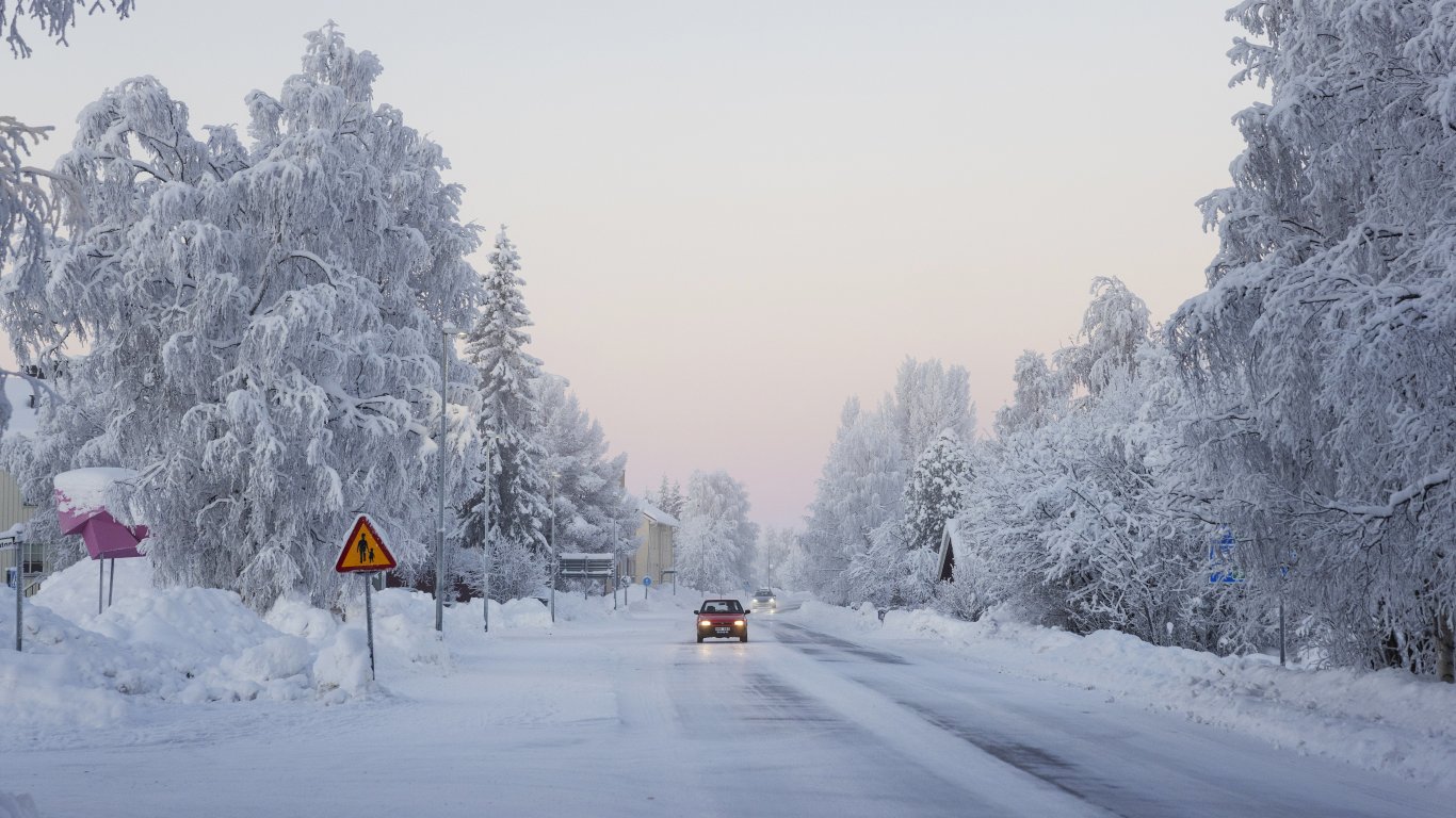 Швеция регистрира най-студената януарска нощ от 25 години - минус 43,6 градуса