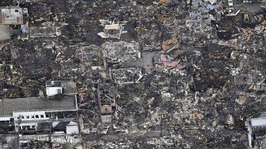 Близо 600 труса в Япония след разрушителния на Нова година, още търсят оцелели