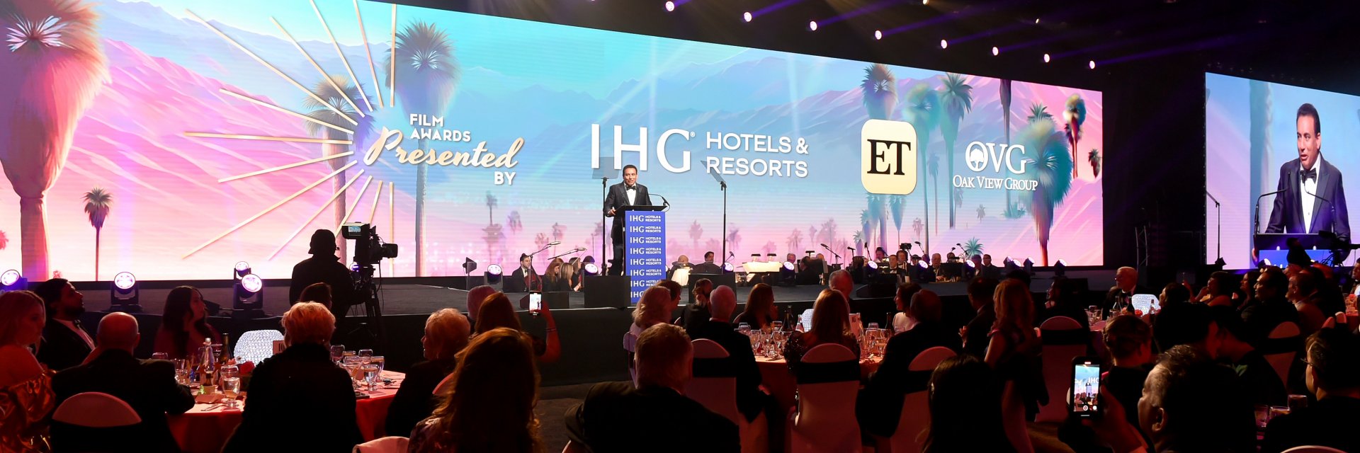 Палм Спрингс събра популярни лица, които отпразнуваха "най-доброто" от филмовата индустрия