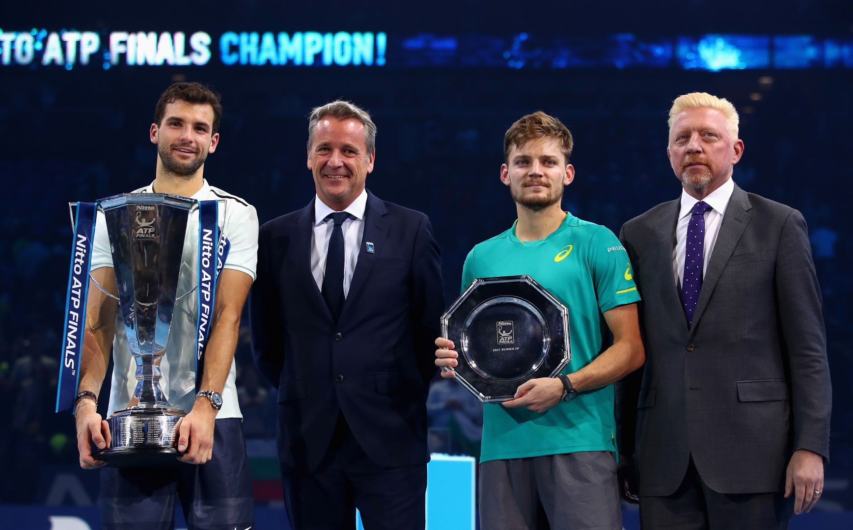 Григор е шампион на ATP Finals в Лондон след победа на финала пак над Гофен