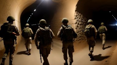 Обектът се намирал в централната част на анклава и представлявал