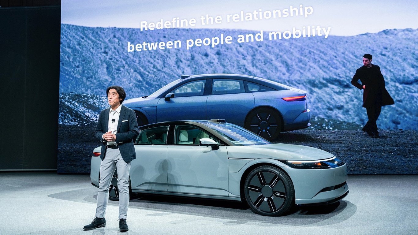 Електрическата кола на Sony и Honda идва през 2025 година