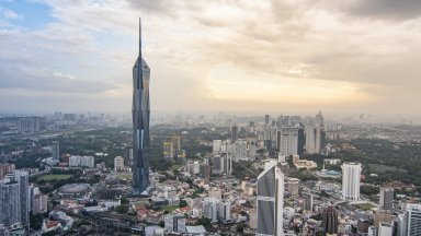 Втората най-висока сграда в света вече е отворена за посетители (видео)