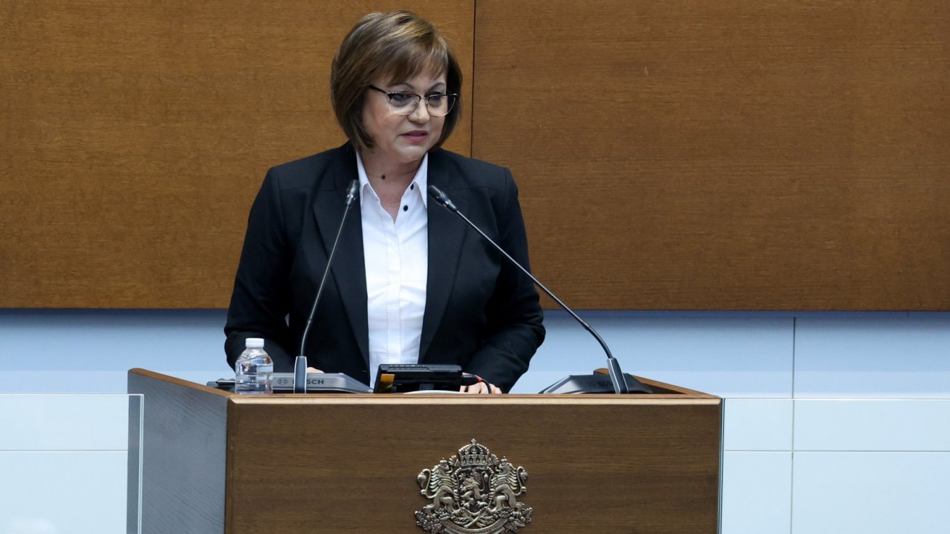 Корнелия Нинова няма да води листата на БСП за евроизборите