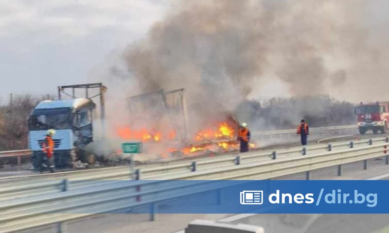 Пътният инцидент е станал малко след 8:30 часа на 167-ия