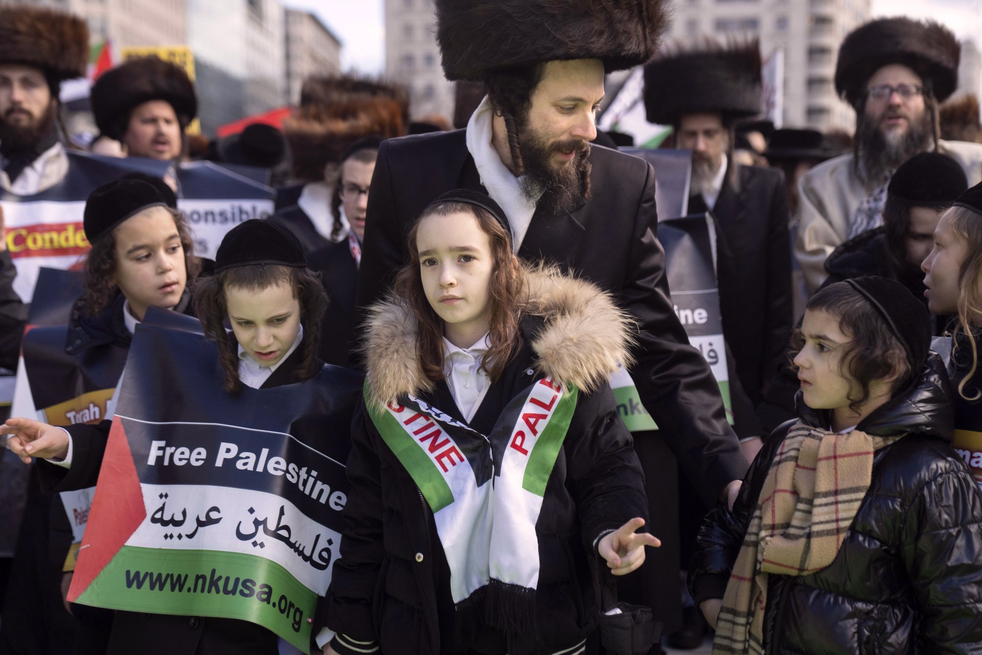 Евреи се включиха в масовия протест в защита на Палестина, провел се във Вашингтон