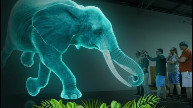 Холограмната революция вече е тук - вижте зоопарка без животни (видео)